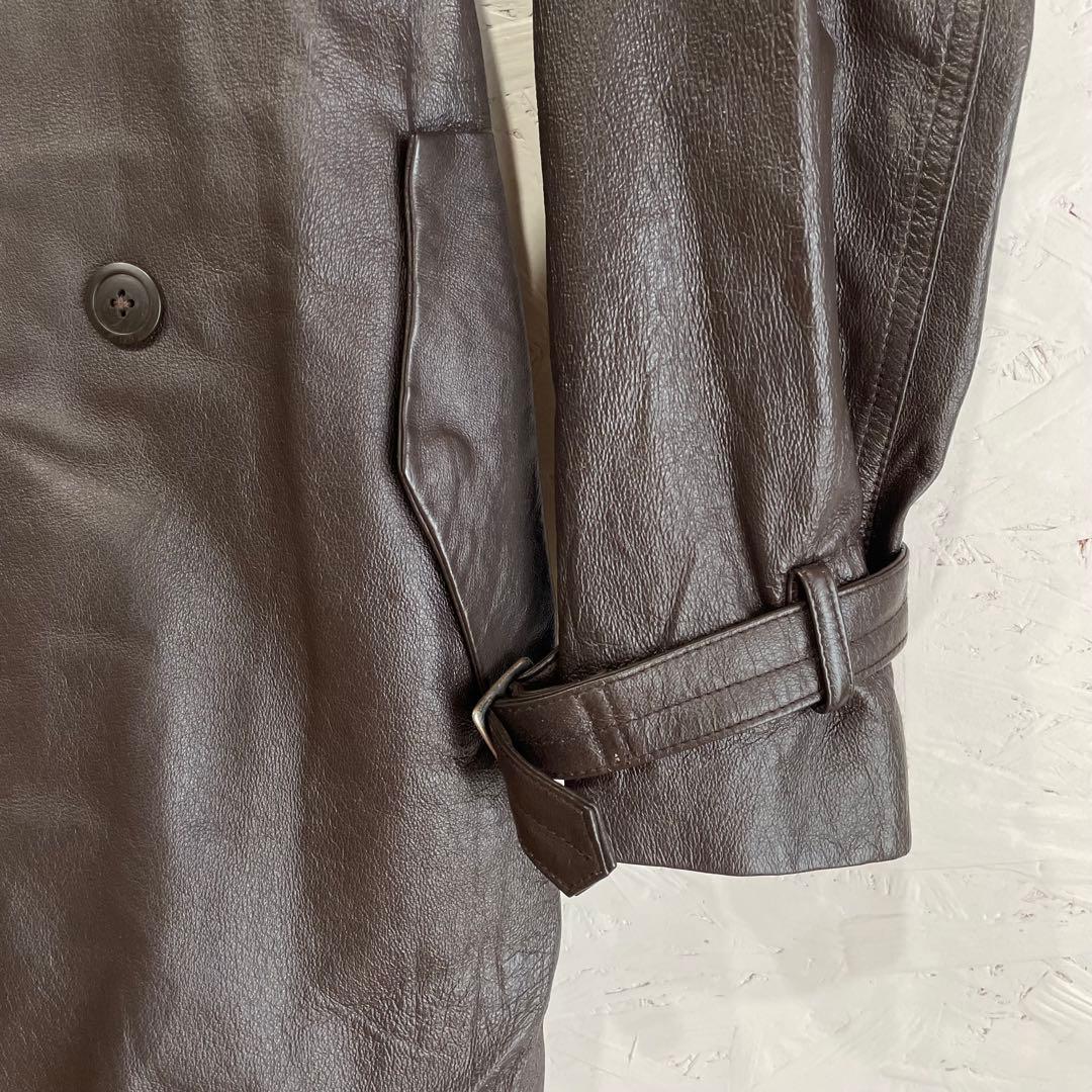 古着90's 00's Vintage JUN MENオールレザートレンチコート
