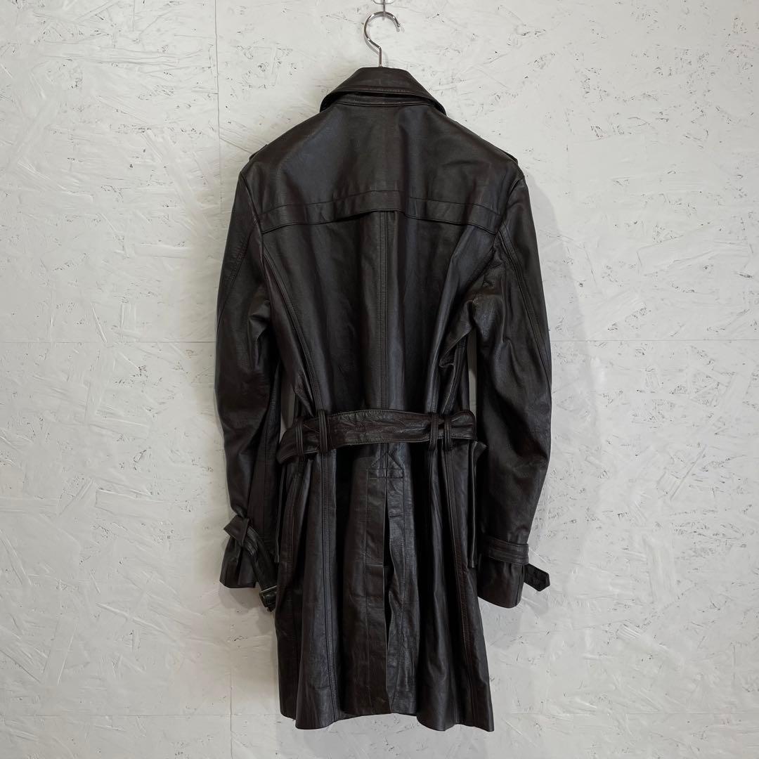古着90's 00's Vintage JUN MENオールレザートレンチコート