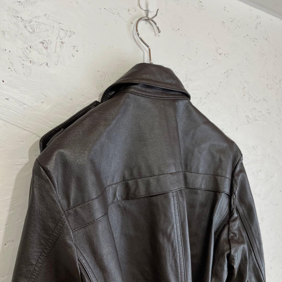 古着90's 00's Vintage JUN MENオールレザートレンチコート