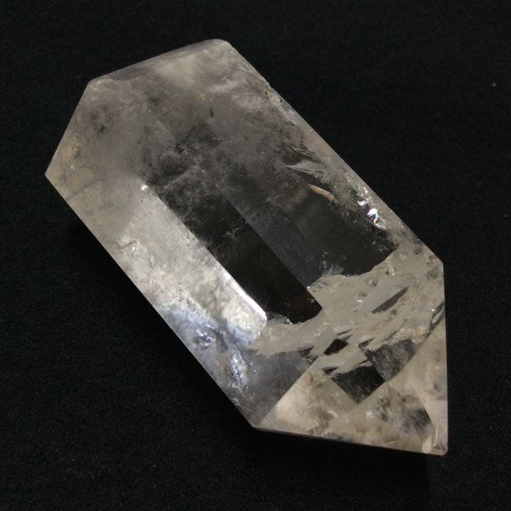 【神々の山、強力な浄化力】天然石 虹入りヒマラヤ水晶 六角柱