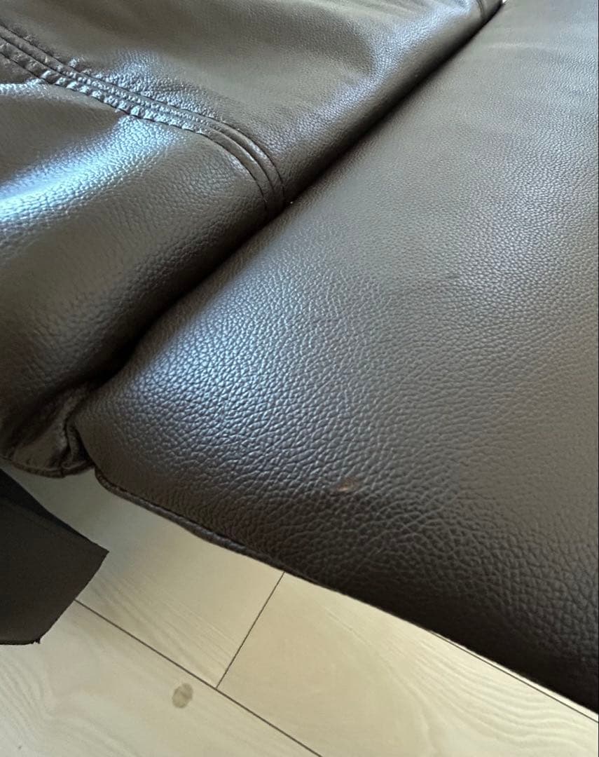 YAMAZEN 電動リクライニングソファ ダークブラウン