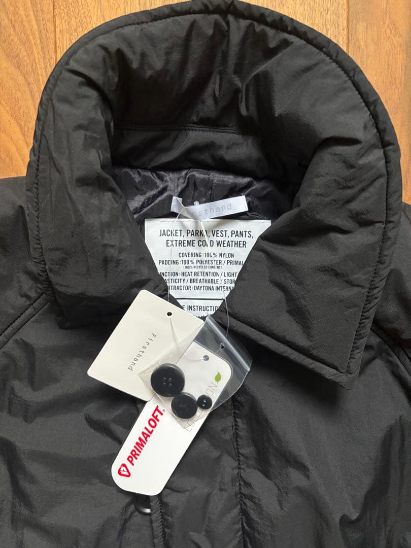 PRIMALOFT BALMACAAN COAT ブラック M 新品 タグ付き