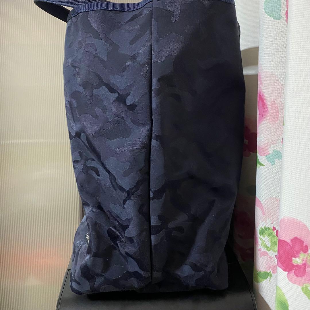 限定レア！PORTER ローワーケース　エディフィス　カモフラ　トート　ネイビー