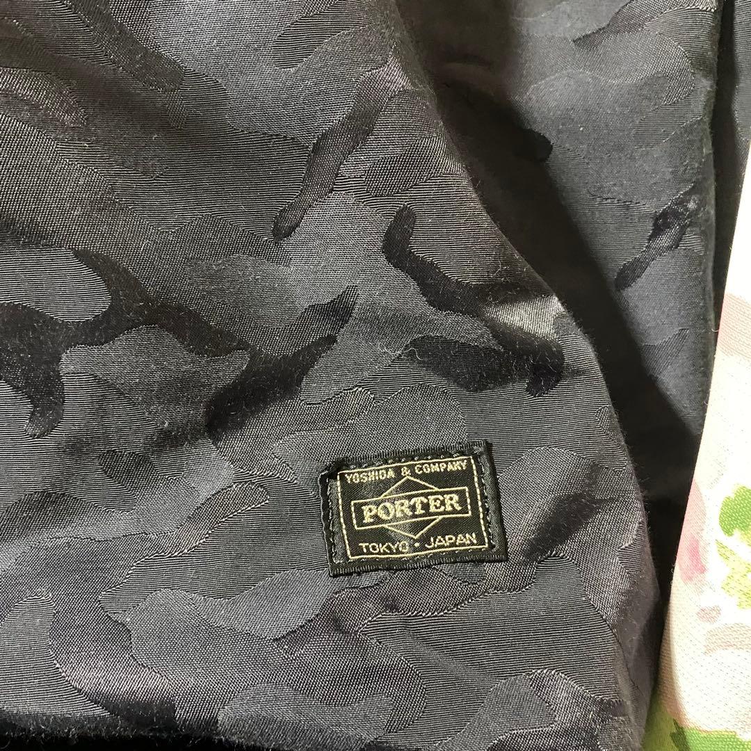 限定レア！PORTER ローワーケース　エディフィス　カモフラ　トート　ネイビー
