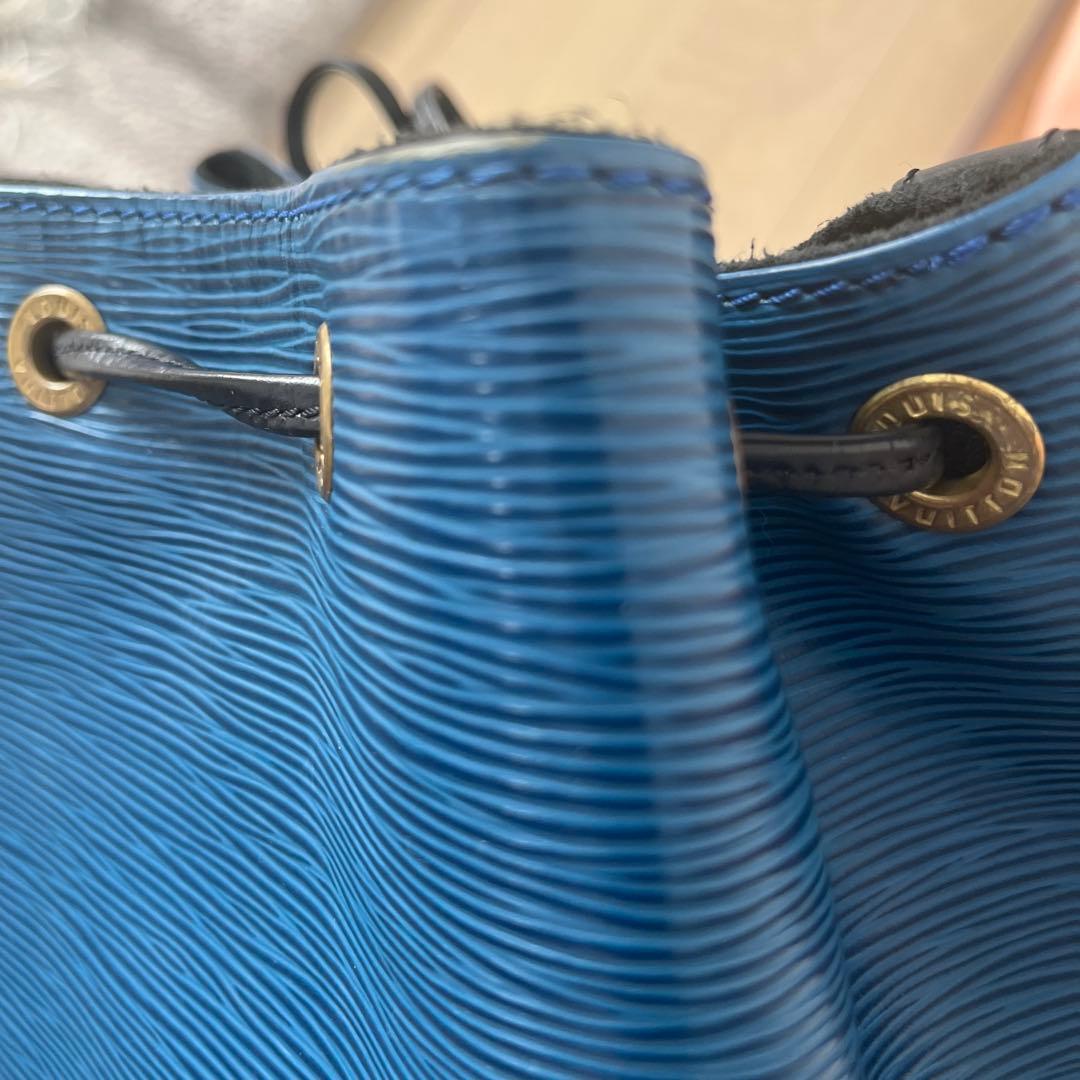 LOUIS VUITTON ルイヴィトン プチ・ノエ　エピ/レザー/BLU