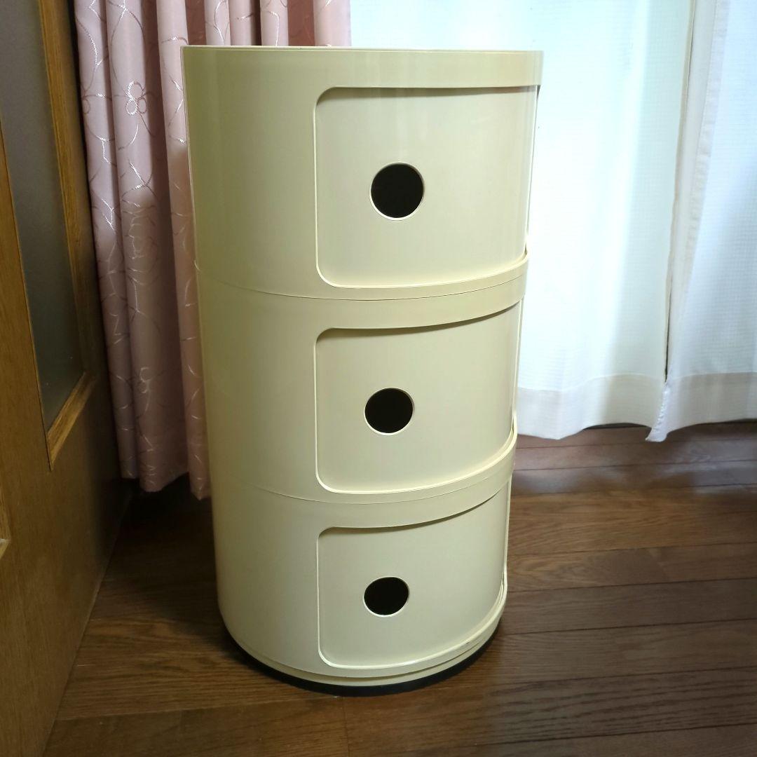 正規品 カルテル Kartell コンポニビリ 3段 ホワイト