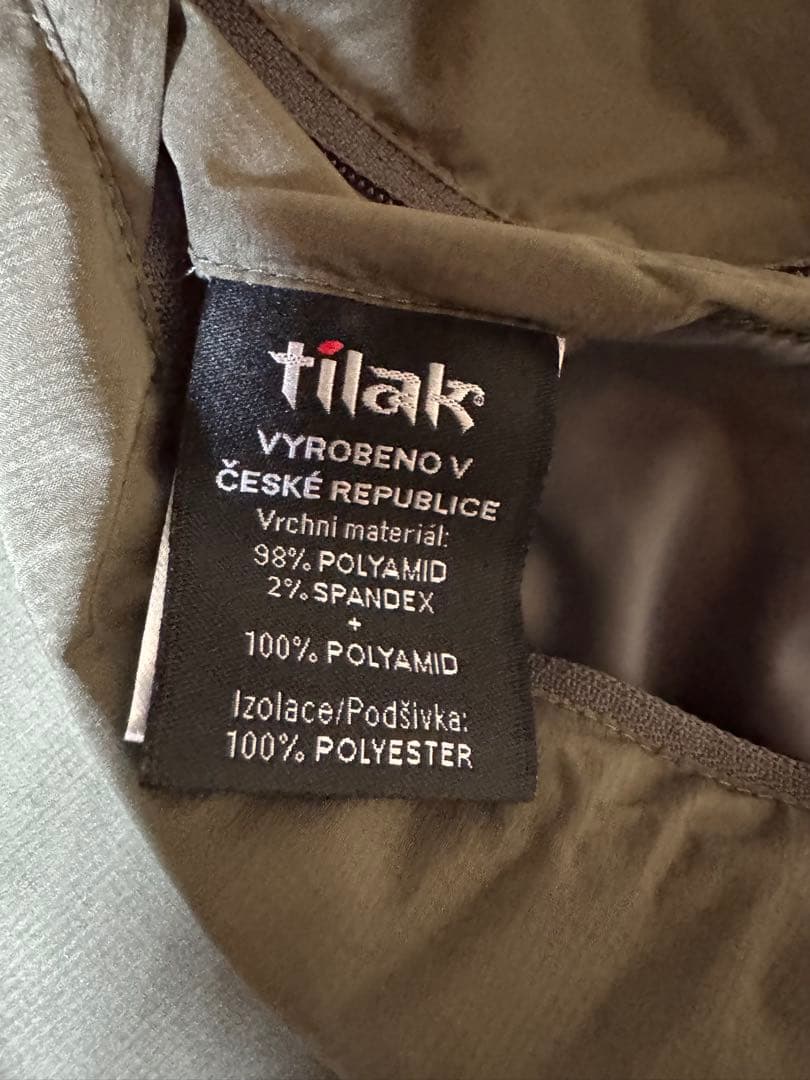 【未使用】ティラック　tilak Verso MiG Jacket Mサイズ