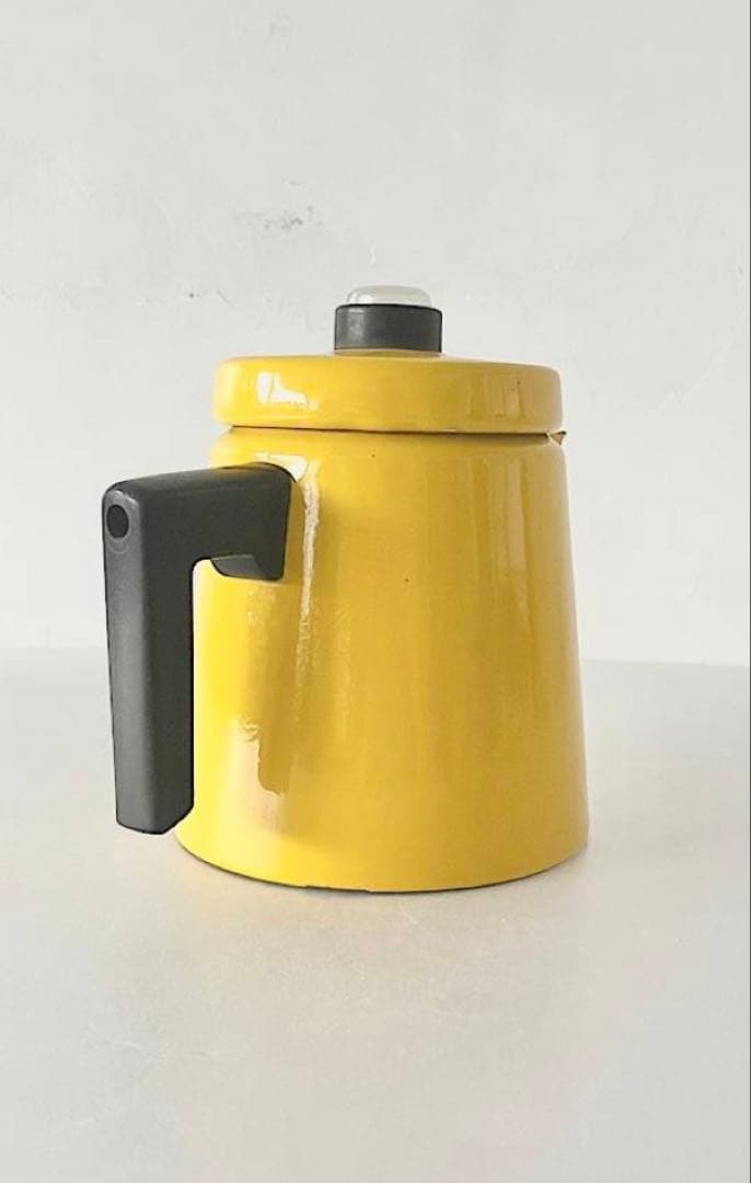 Finel　Antti Nurmesniemi コーヒーポット　イエロー　中綺麗