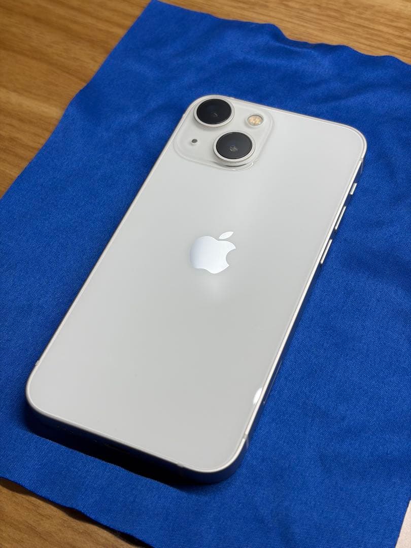 iPhone 13 mini 512GB 純正レザーケース付属