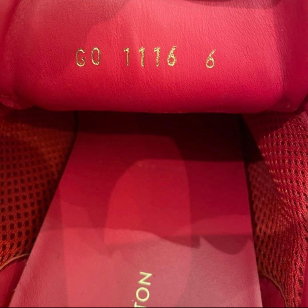 s*9様 ＊美品LOUIS VUITTON メンズスニーカー赤＊