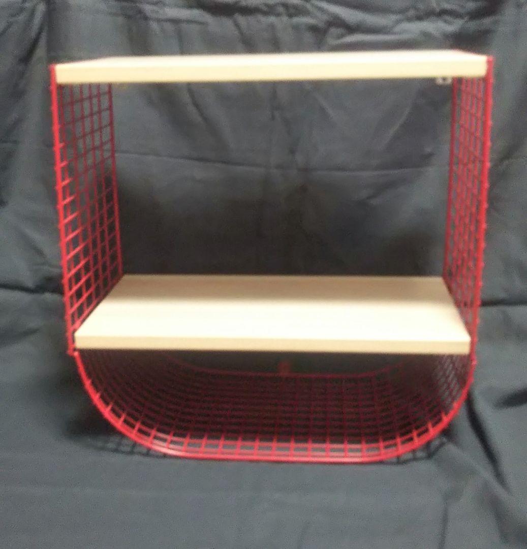 IKEA ウォールシェルフ SVENSHULT スヴェンスフルト 赤 廃盤