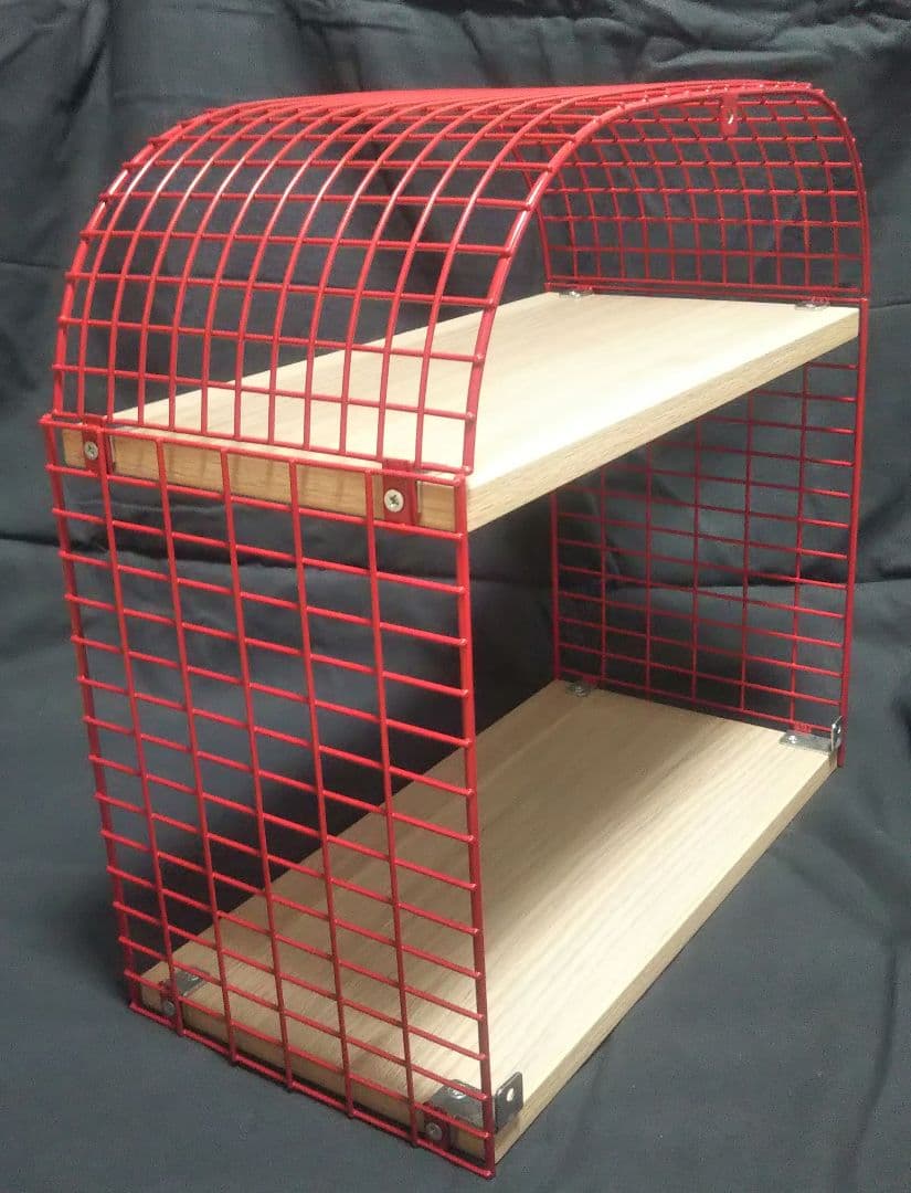 IKEA ウォールシェルフ SVENSHULT スヴェンスフルト 赤 廃盤