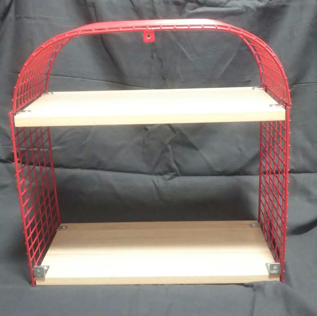 IKEA ウォールシェルフ SVENSHULT スヴェンスフルト 赤 廃盤