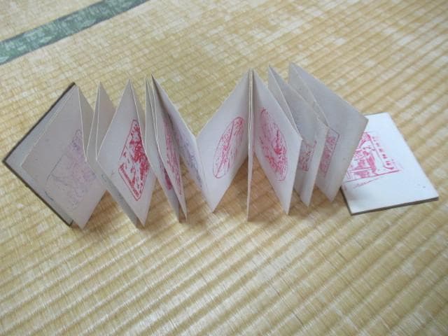 大東亜戦争 戦中◆古い集印帖 合計41スタンプ 旧日本軍 靖国神社満州ハワイ他