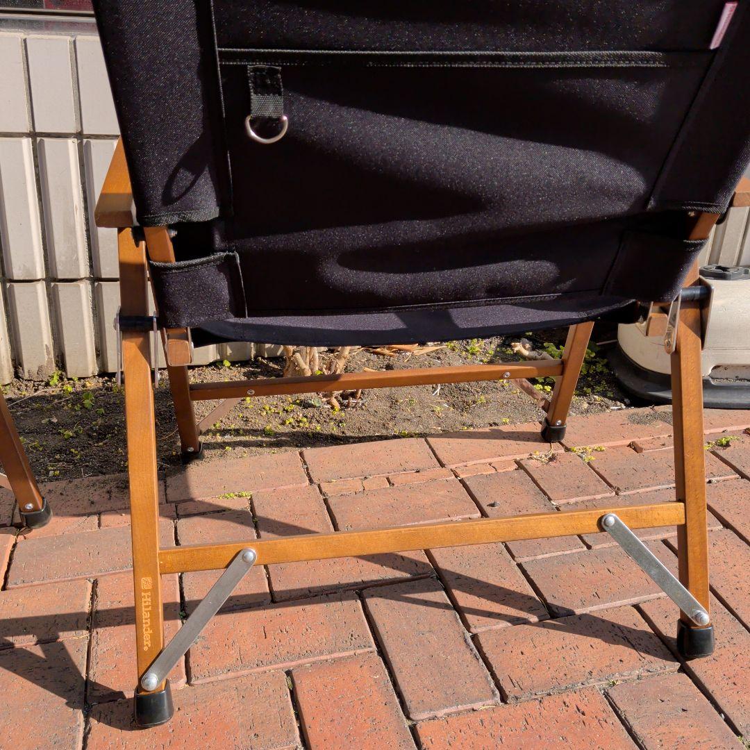 Hilander ハイランダー アウトドアチェア 折りたたみ椅子 2脚セット