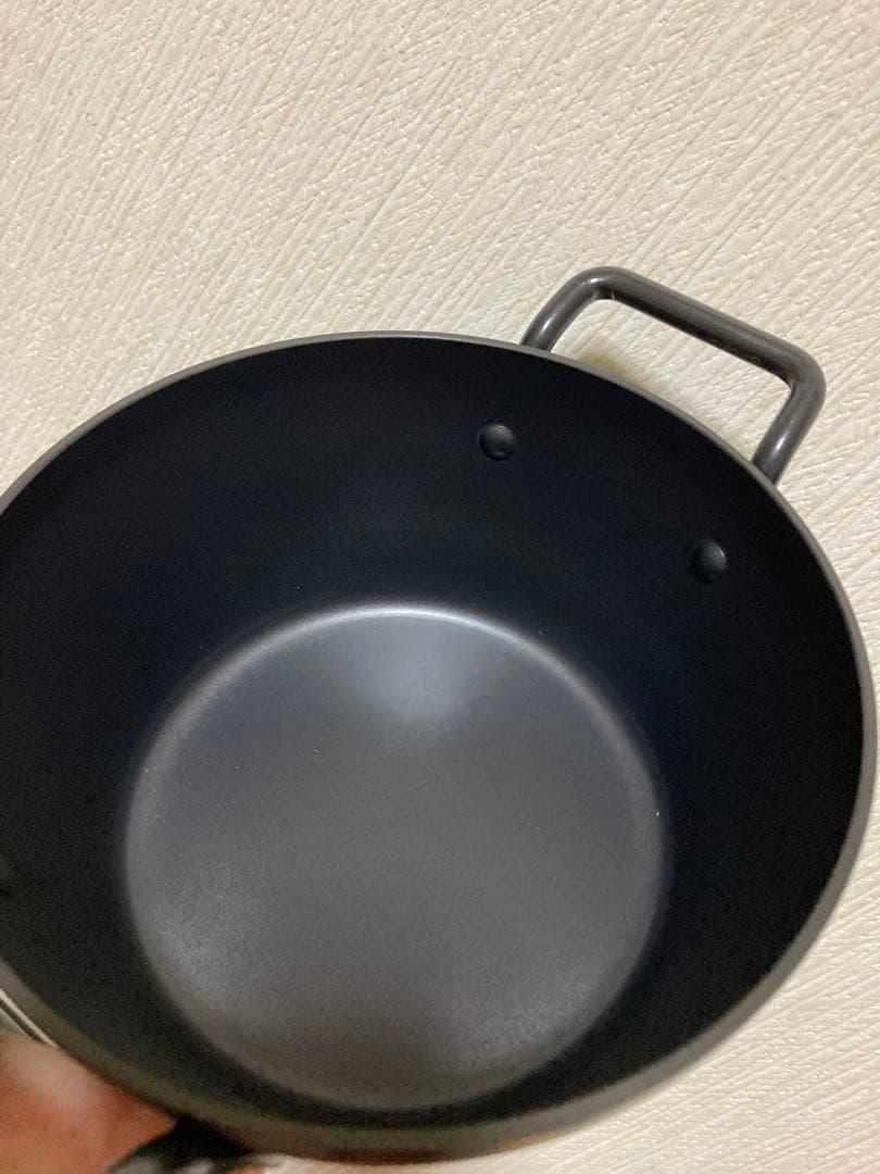 ミ*ン様 傷あります。　松田美智子の自在道具　鉄の小さなごはん鍋　松田美智子　ご