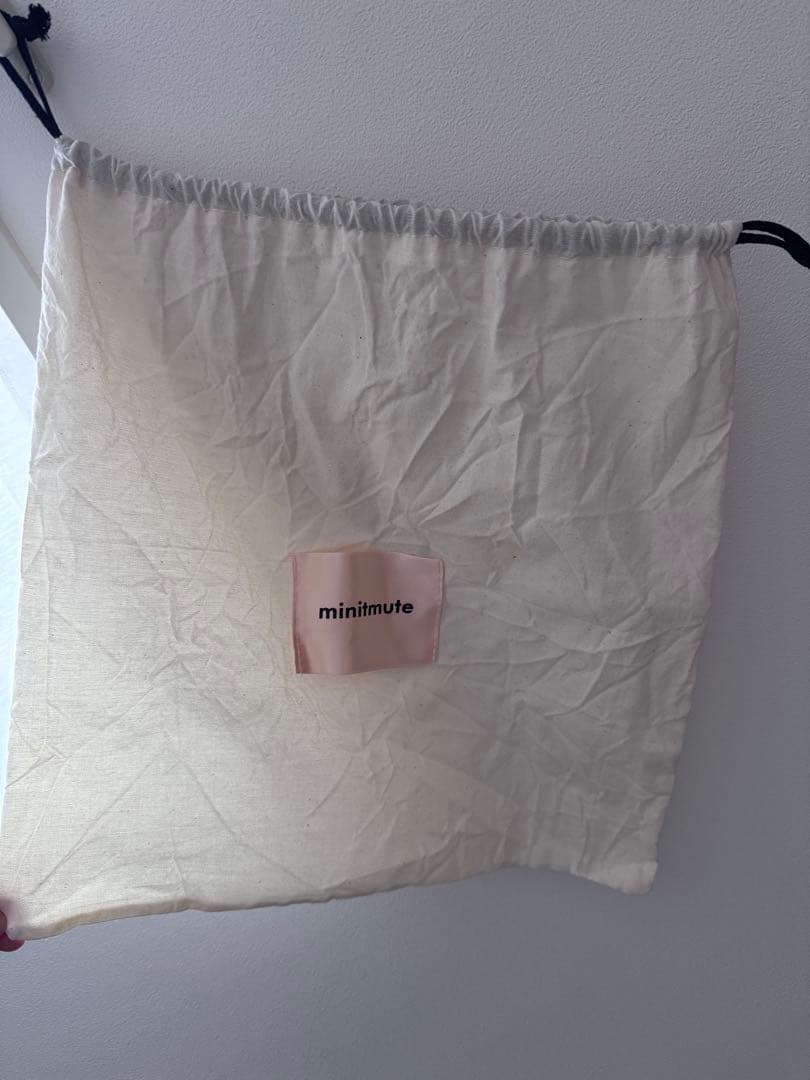 【minitmute】Tobo Bag /black