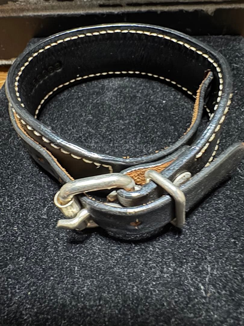 クロムハーツ　ガンスリンガーレザー　ブレスレット　JUNK