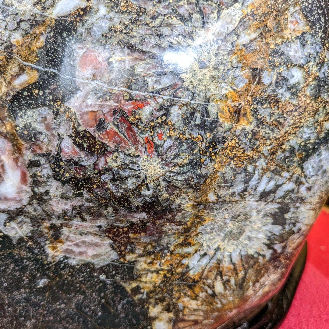 菊花石 岐阜県根尾谷産16.2㌔ 鑑賞石 観賞石 水石 盆石 天然石 置物 家宝