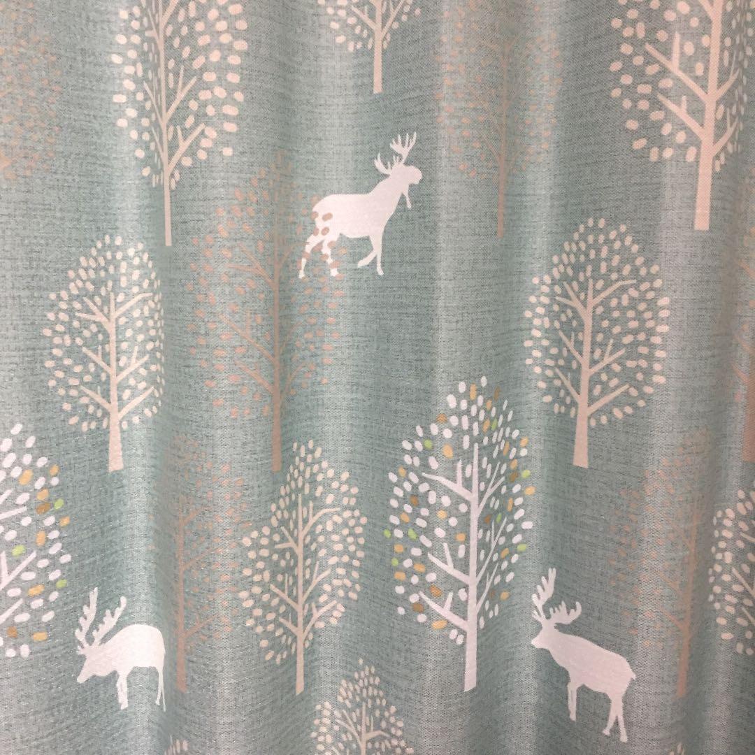 カーテン北欧柄