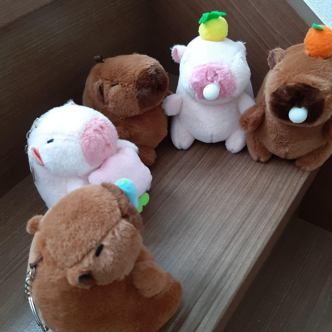 カピバラ　キーホルダー　ぬいぐるみ　セット5個　いろいろ