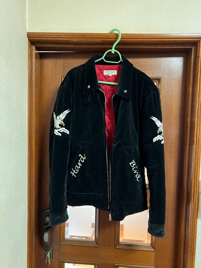 HARD BIRD 黒 スカジャン Lサイズ