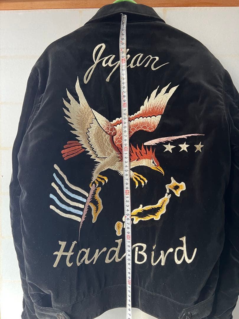 HARD BIRD 黒 スカジャン Lサイズ