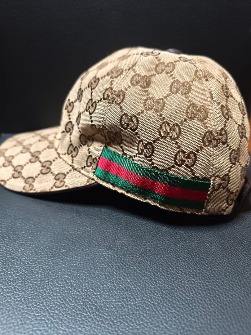 L*m様 Gucci グッチ GGパターン ベースボールキャップ 57cm
