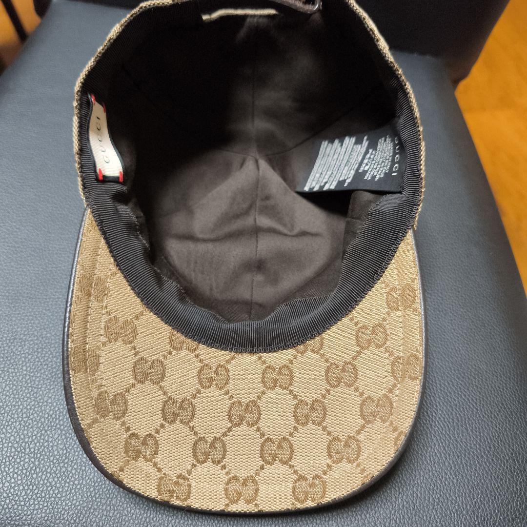 L*m様 Gucci グッチ GGパターン ベースボールキャップ 57cm