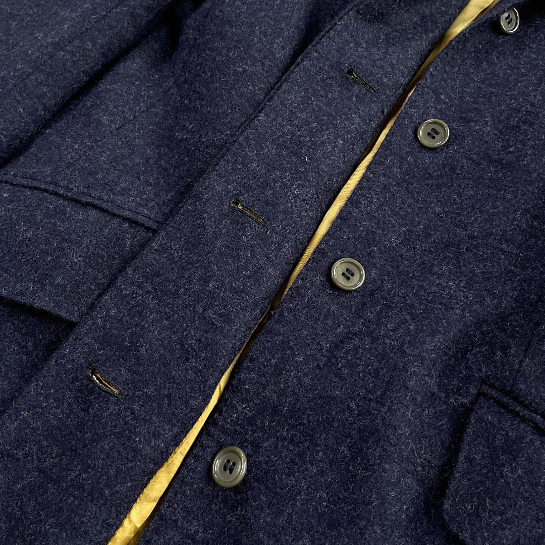 ひ*り様 未使用級✨ Paul Smith ウールコート 42 イタリア生地 ネ