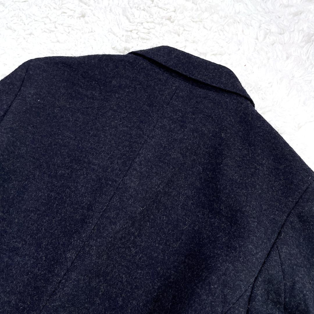 ひ*り様 未使用級✨ Paul Smith ウールコート 42 イタリア生地 ネ