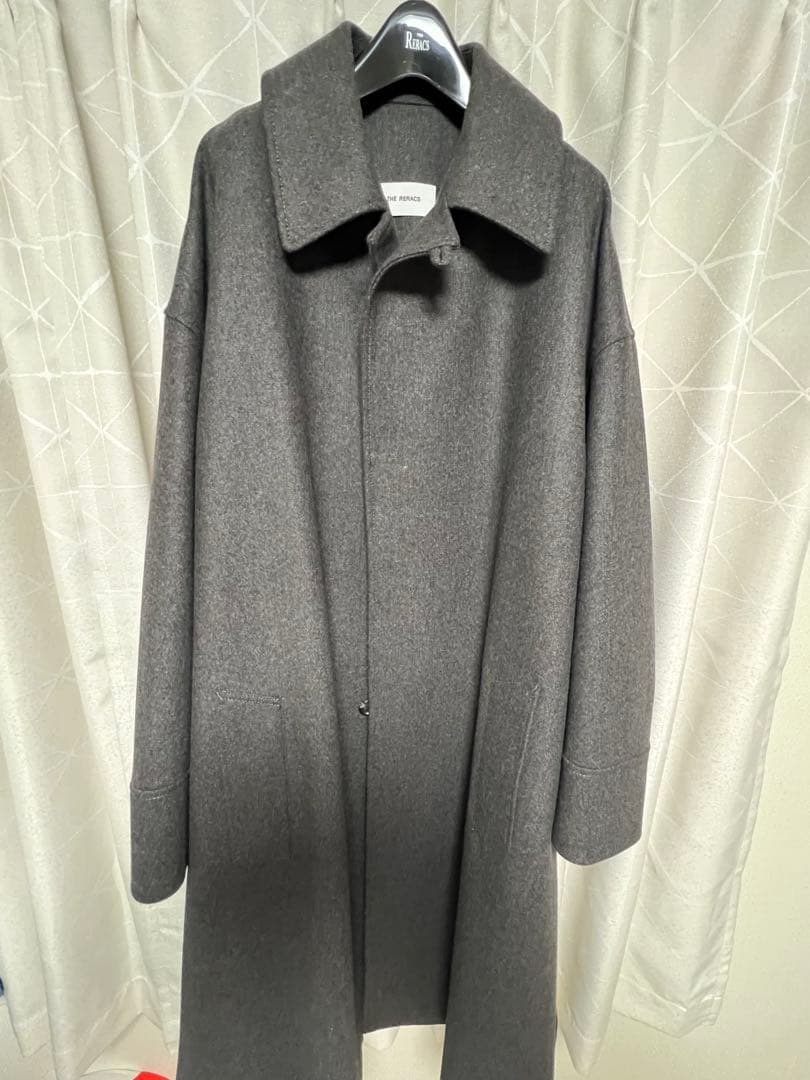 THE RERACS バルカラーコート(グレー)