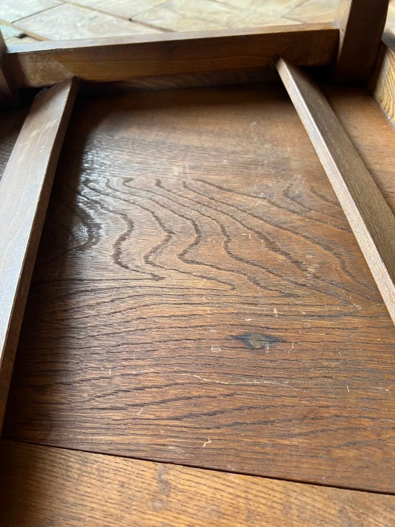 ちゃぶ台　木製　折りたたみ　レトロ