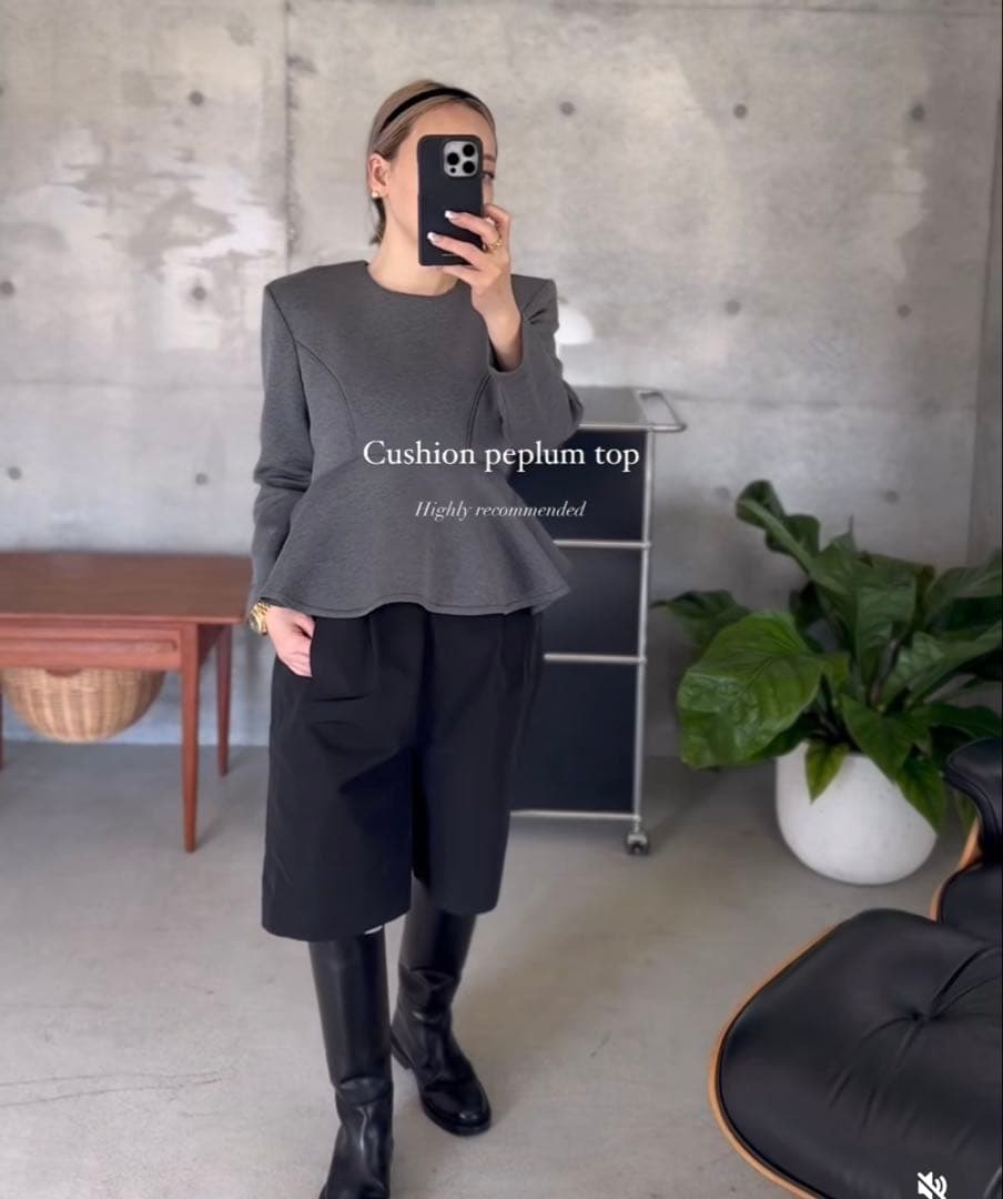 girlish St.cecilia グログランショートパンツ