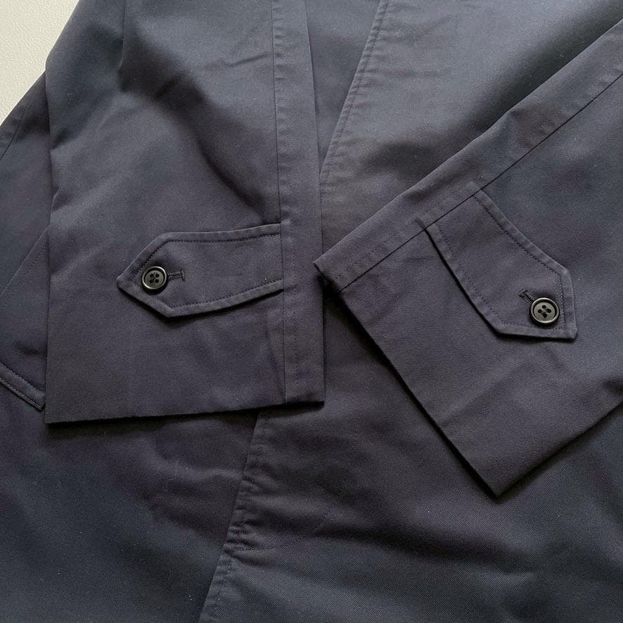 マ*ス様 【英国製】バーバリーズ ステンカラーコート ノバチェック 42 ロング