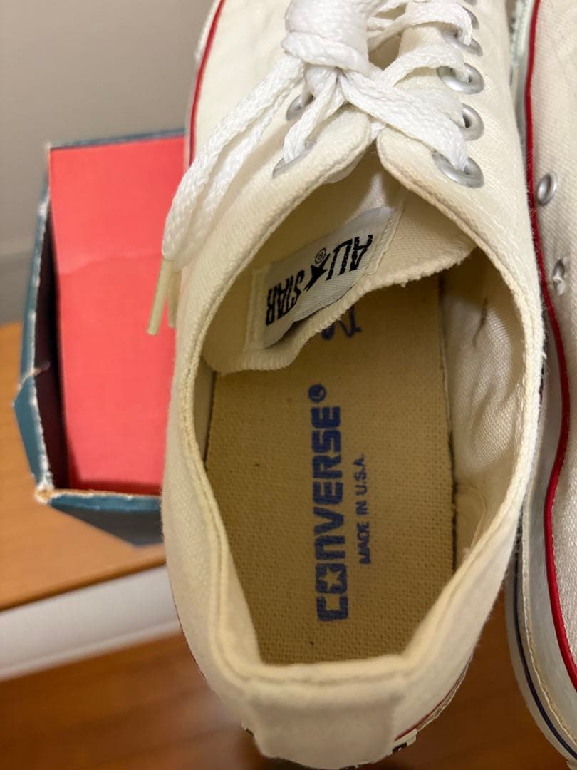 CONVERSE ALL STAR ホワイト ロー USA製