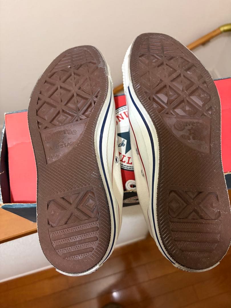 CONVERSE ALL STAR ホワイト ロー USA製