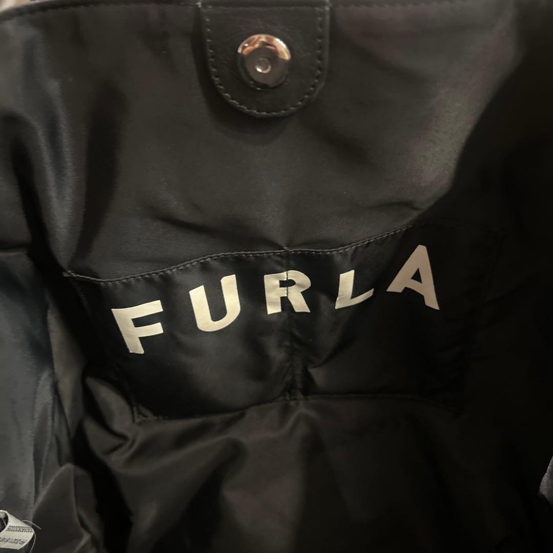 FURLA ブラック トートバッグ