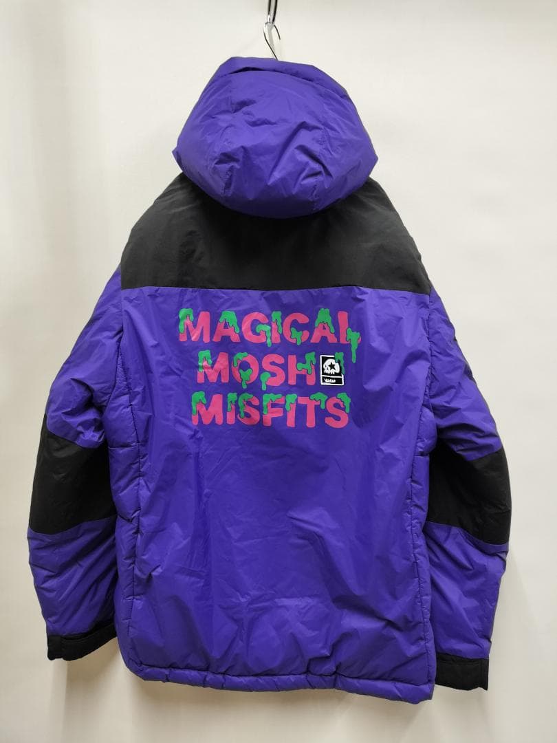 マモミ/フーディーパデッドジャケット/SIZE XL/ビッグシルエット/デカロゴ