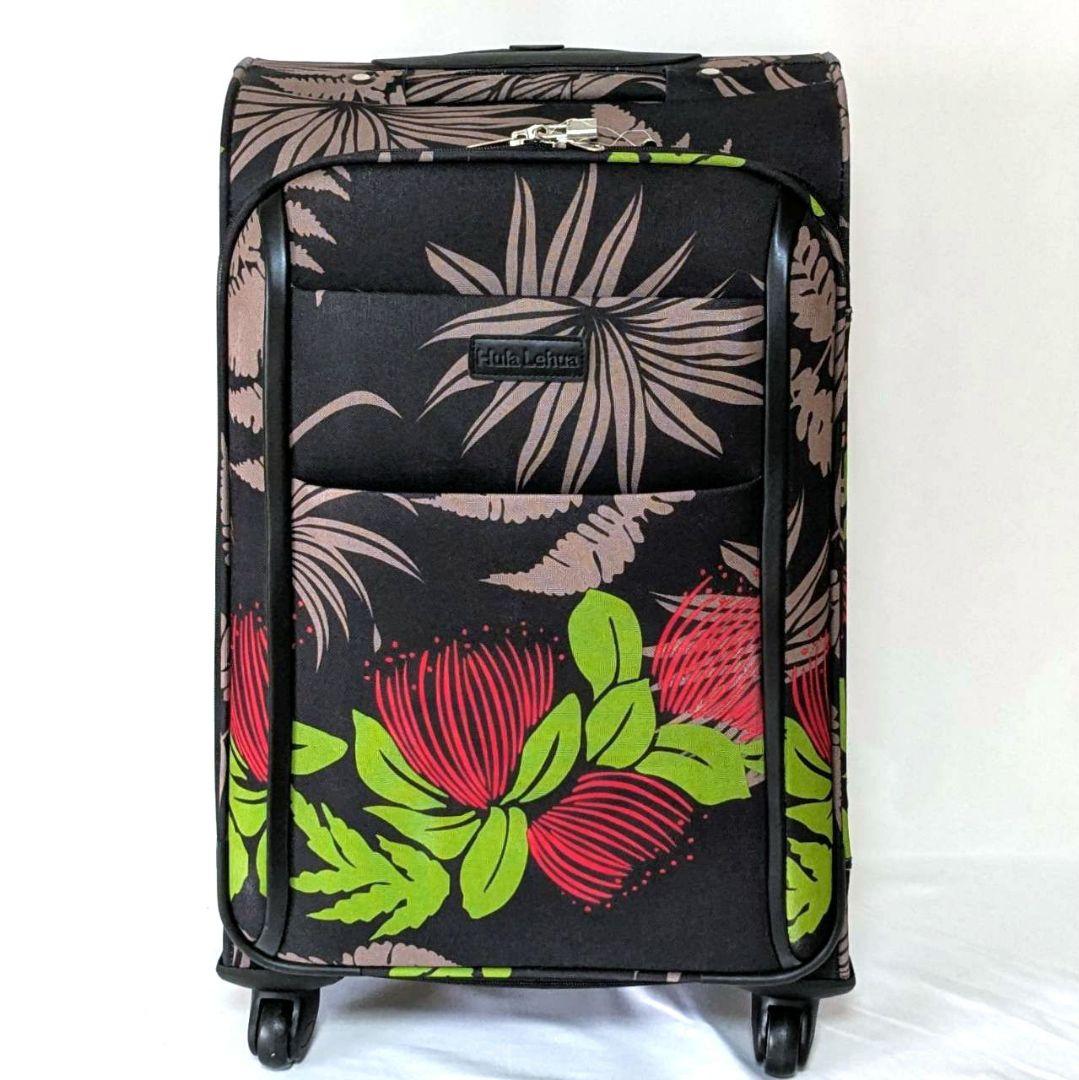 Hula Lehua Hawaii キャリーバッグ フラダンス レフア柄 鍵付き