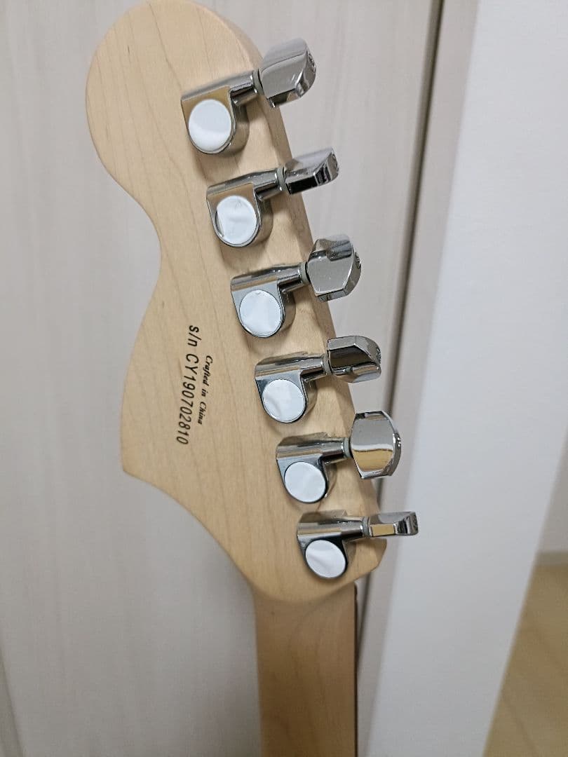 Squier エレキギター ミントグリーン ギターケース付き