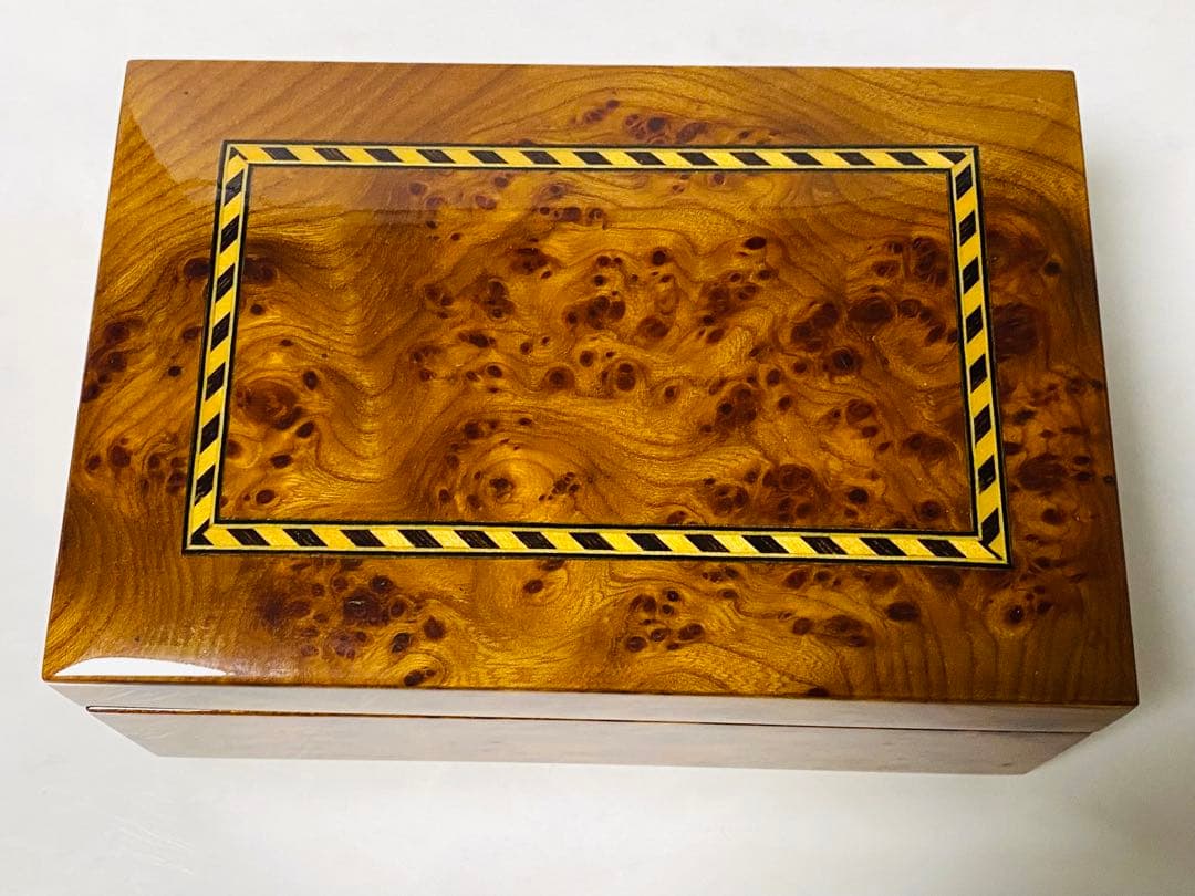 【 希少 】REUGE ダンシングカップルオルゴール付き ジュエリーボックス