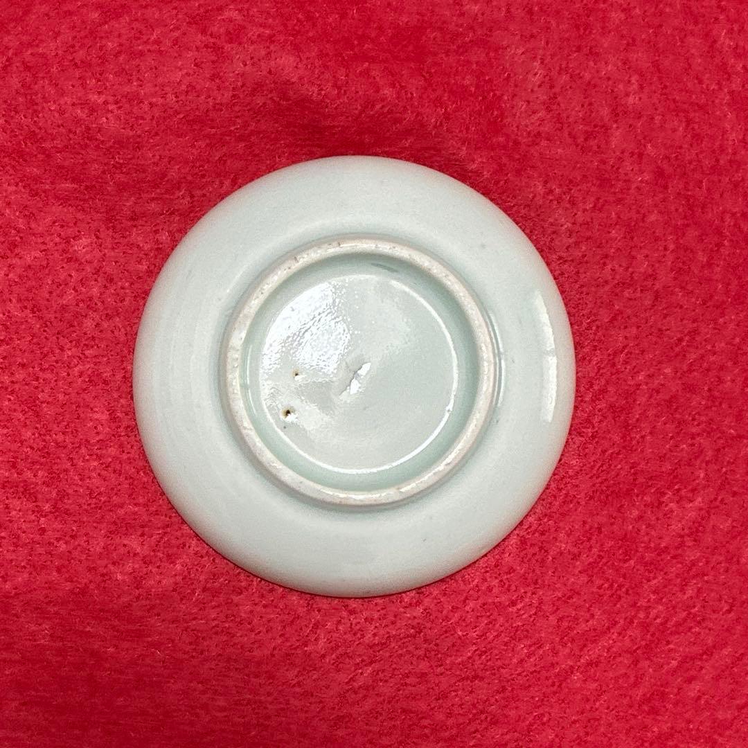 古伊万里　瓔珞文　豆皿　2枚