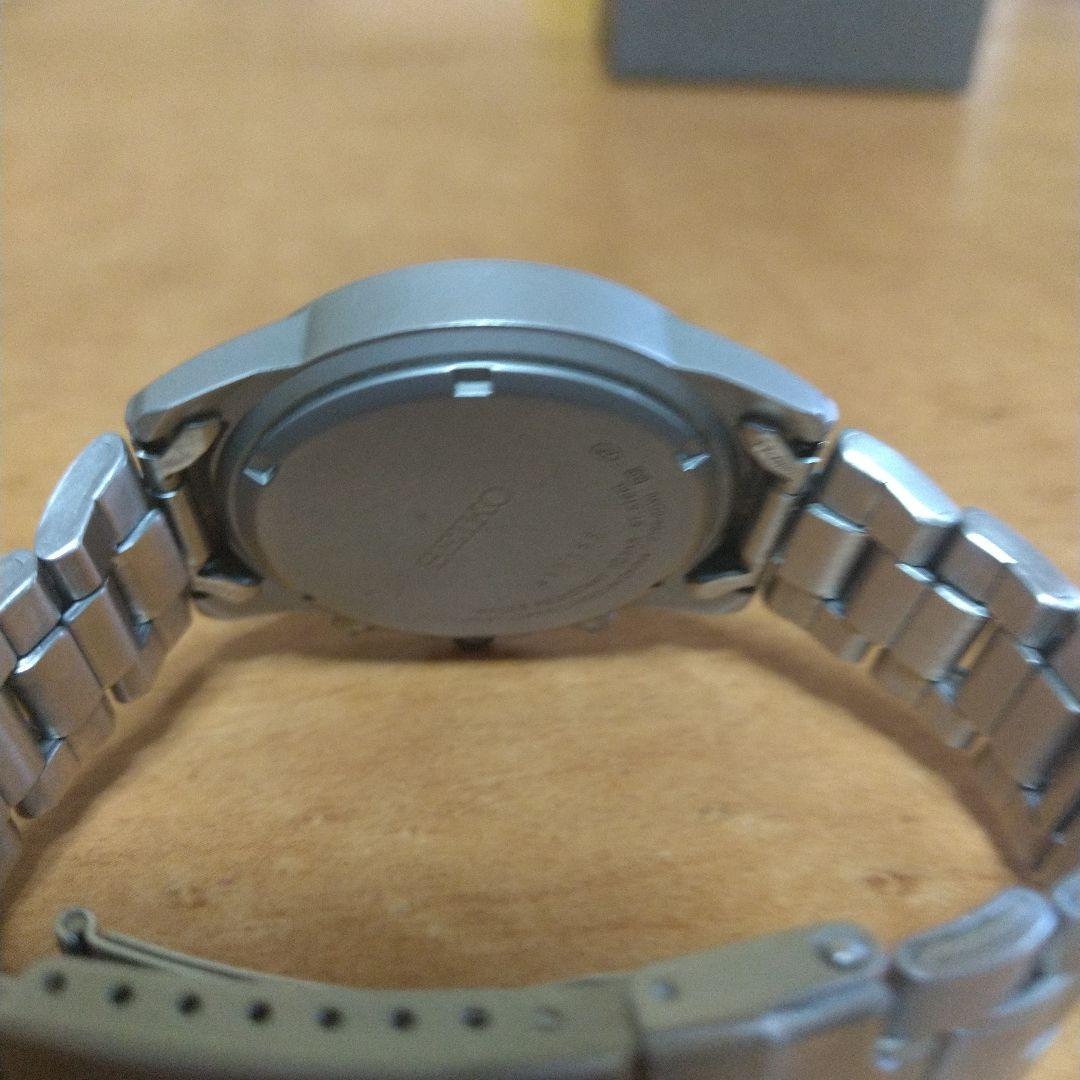 SEIKO クロノグラフ ネイビー