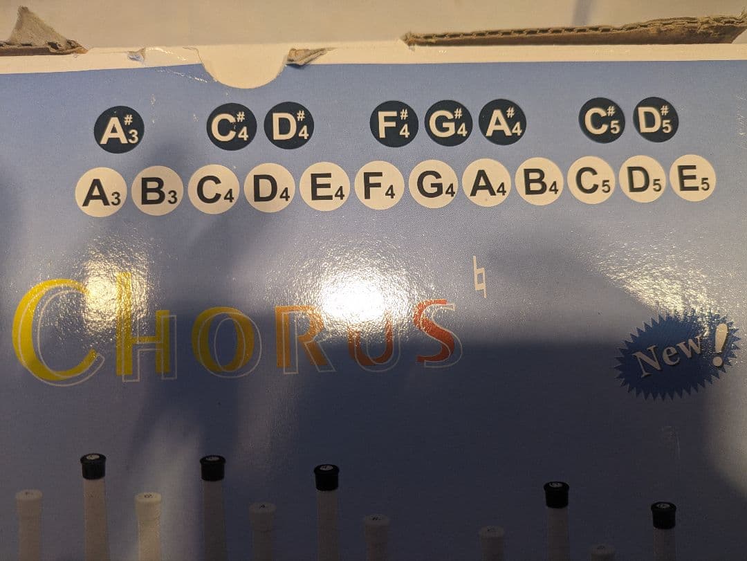 ハンドベル 20音セット MB-20K ベルコーラス キョーリツ