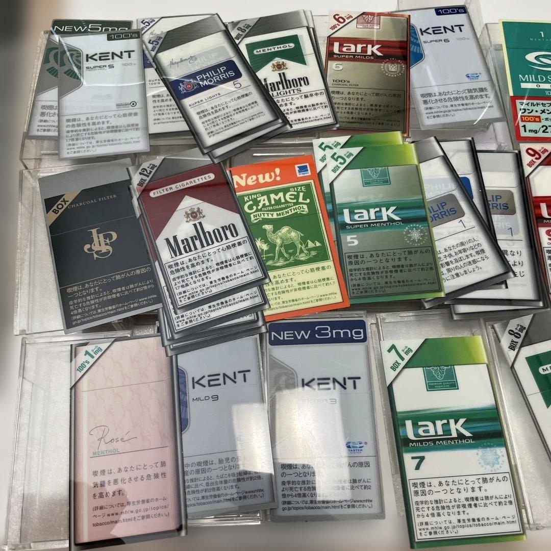 【サンプルケース】【入手困難】タバコパッケージ用透明ケース✖️フィルムセット