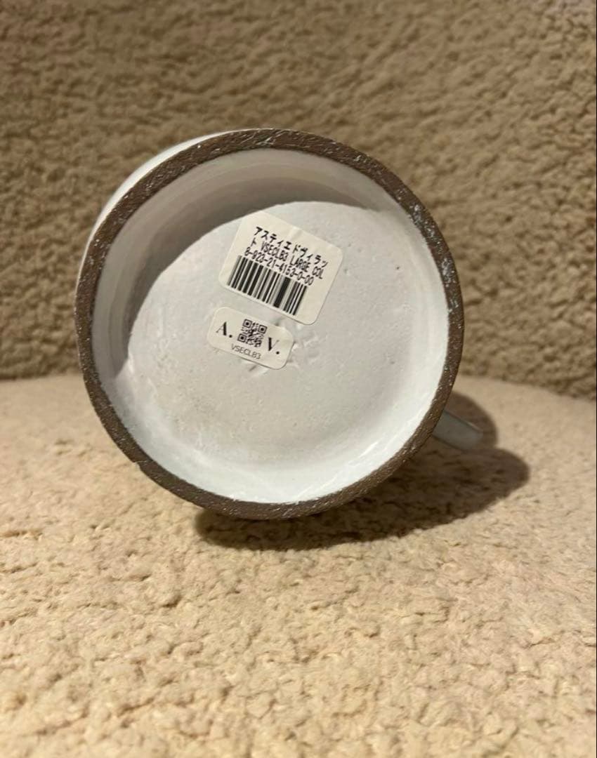 未使用品　Astier de Villatte ピッチャー　フラワーベース　希少