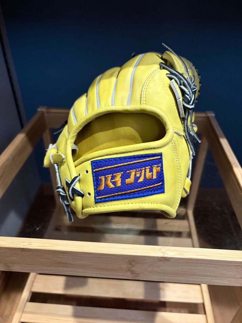 ハイゴールド 軟式グローブ イエロー