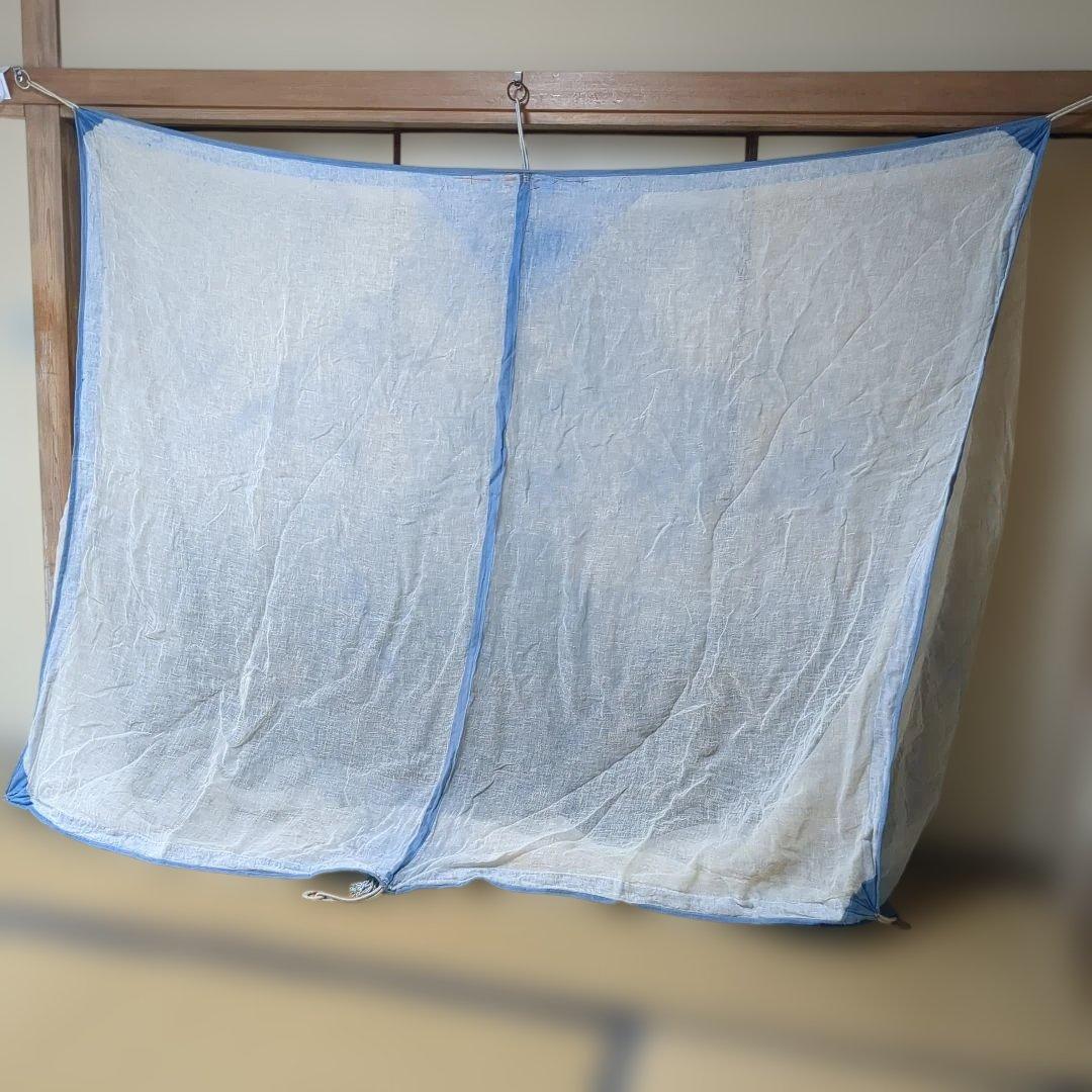 蚊帳　高砂　虫よけネット　昭和レトロ　希少品