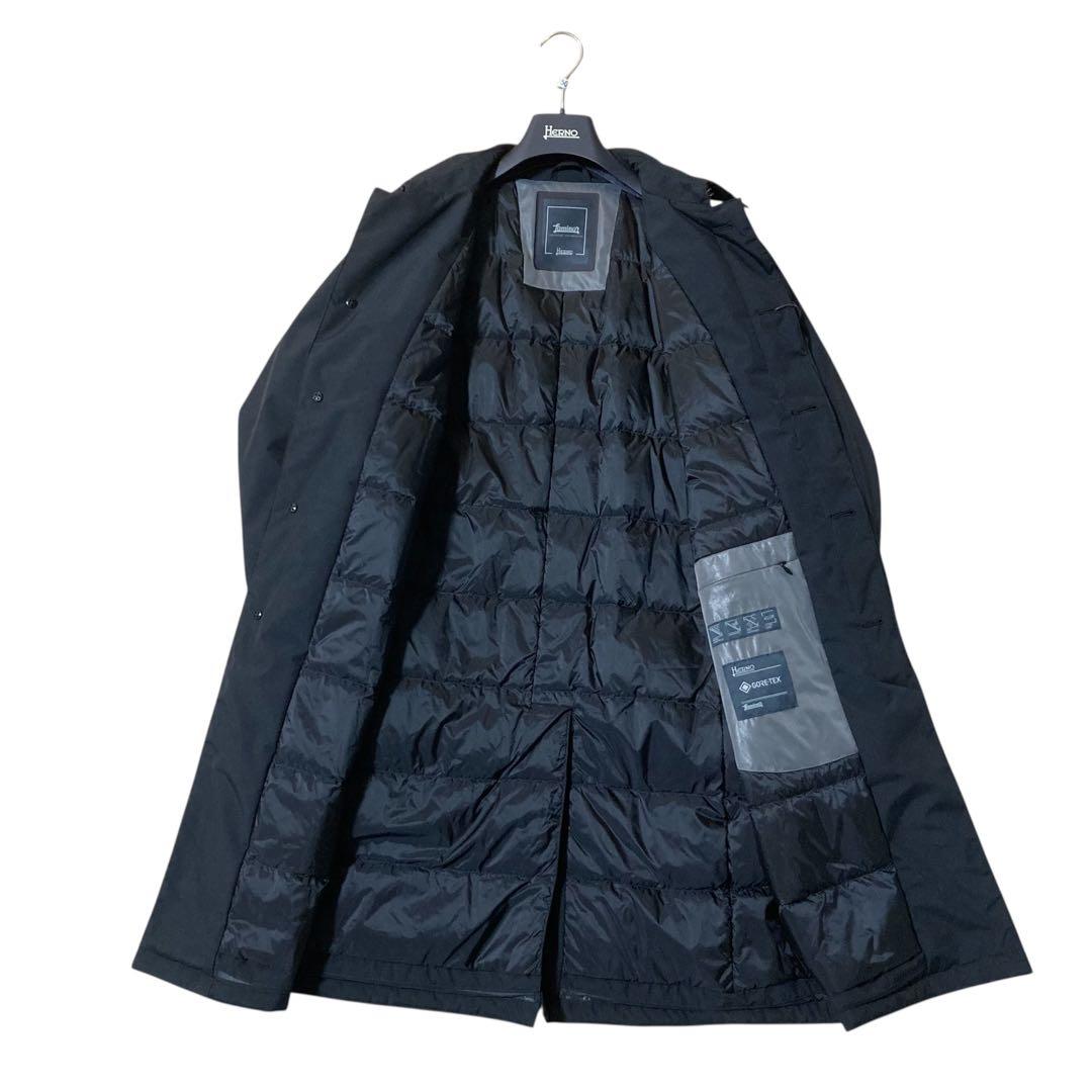 ＜新品＞HERNO ヘルノ ラミナー ゴアテックス ステンカラーコート 50
